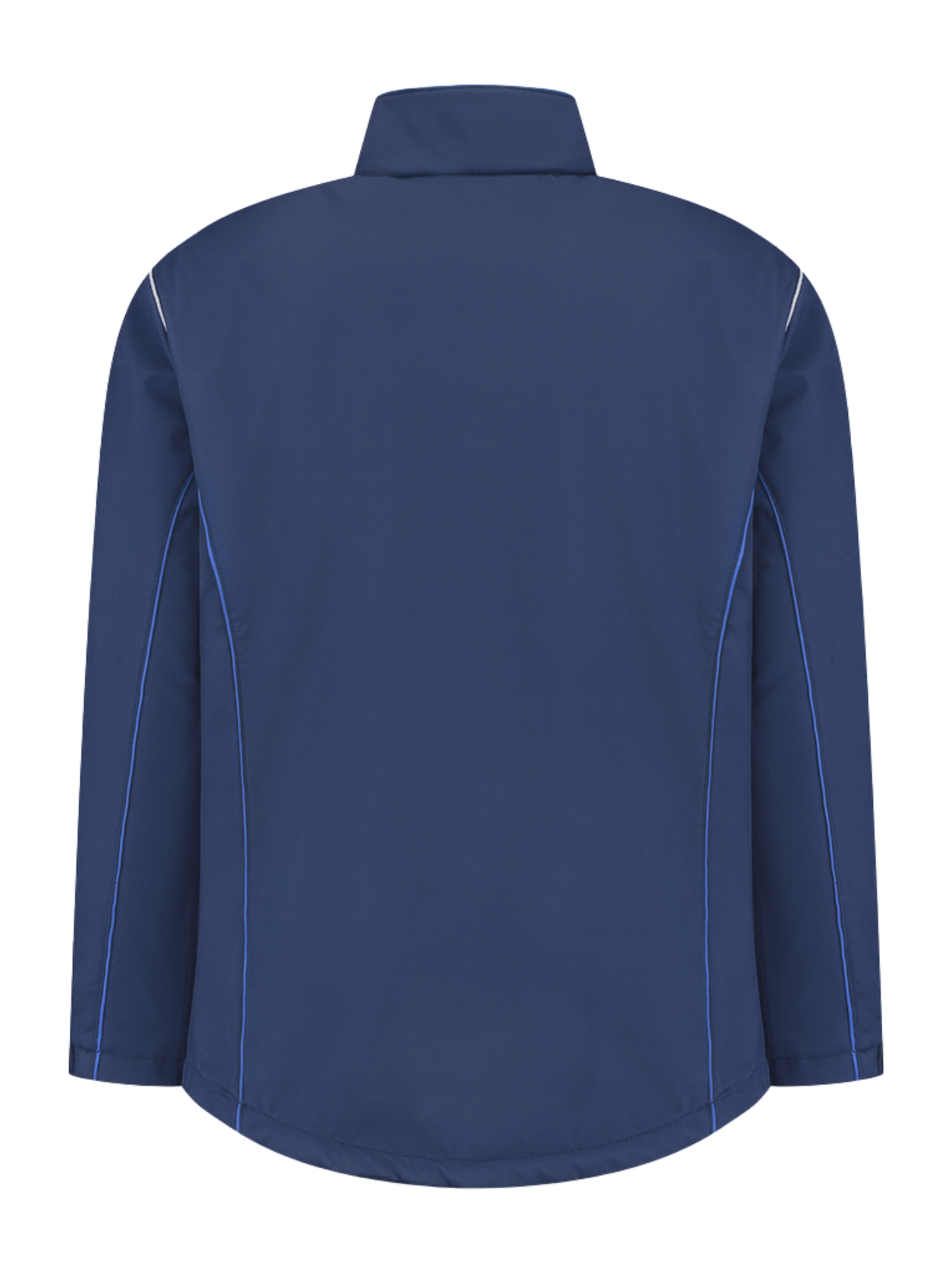 Comfortabele softshell werkjas – navy/kobalt