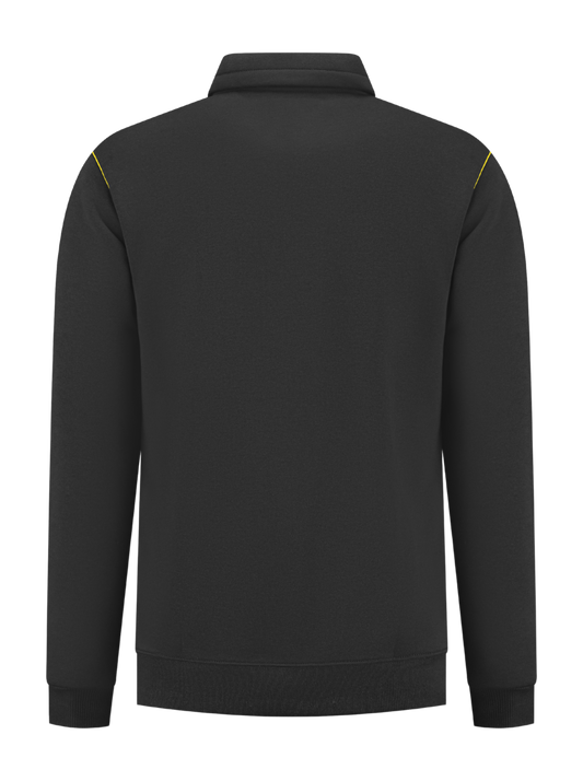Werksweater zwart/geel