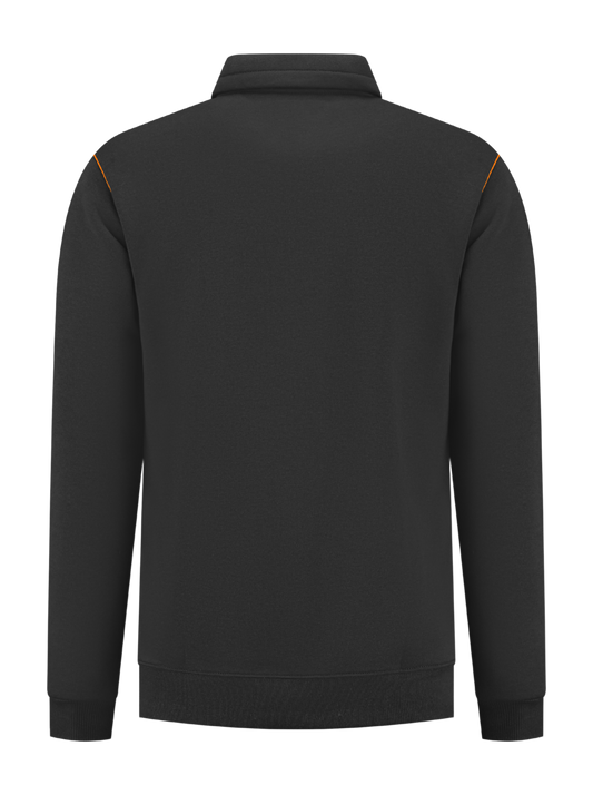 Werksweater zwart/oranje