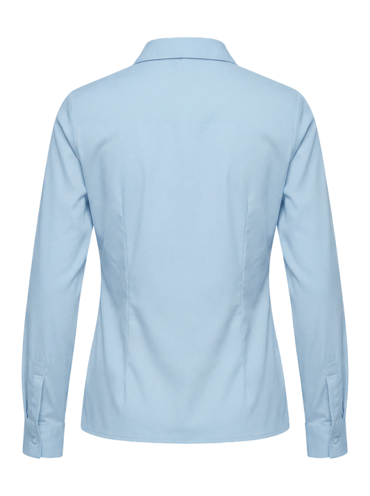 Damesblouse – lichtblauw