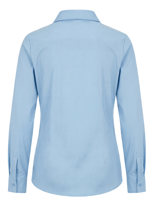 Dames travel blouse – lichtblauw