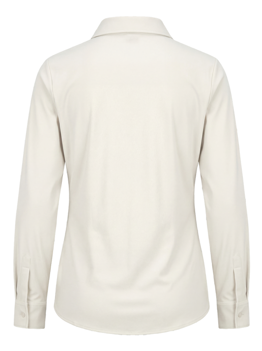 Dames travel blouse – offwhite