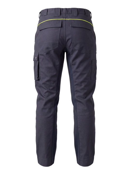 Werkbroek navy/geel