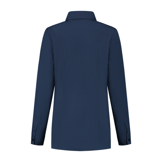 Damesblouse voor professionals comfortabel, representatief en duurzaam