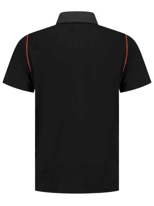 Werkpolo- zwart/oranje