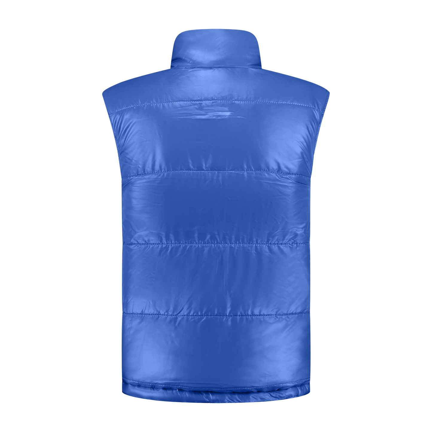 Bodywarmer Zwart met kleuraccent blauw- voor professionals comfortabel, duurzaam en representatief