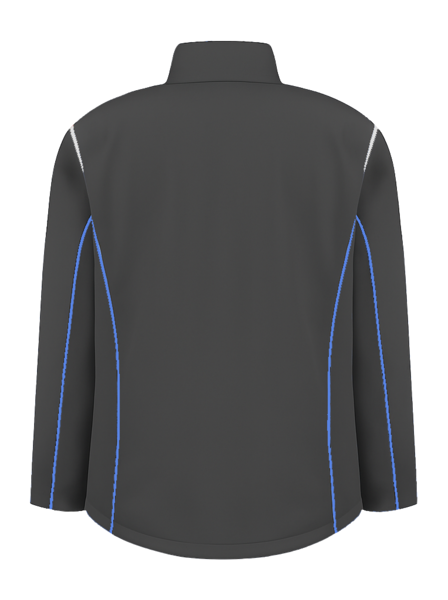 Comfortabele softshell werkjas – antraciet/kobalt