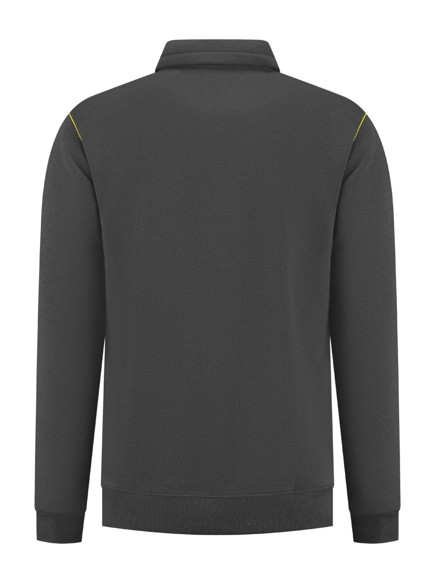Werksweater antraciet/geel