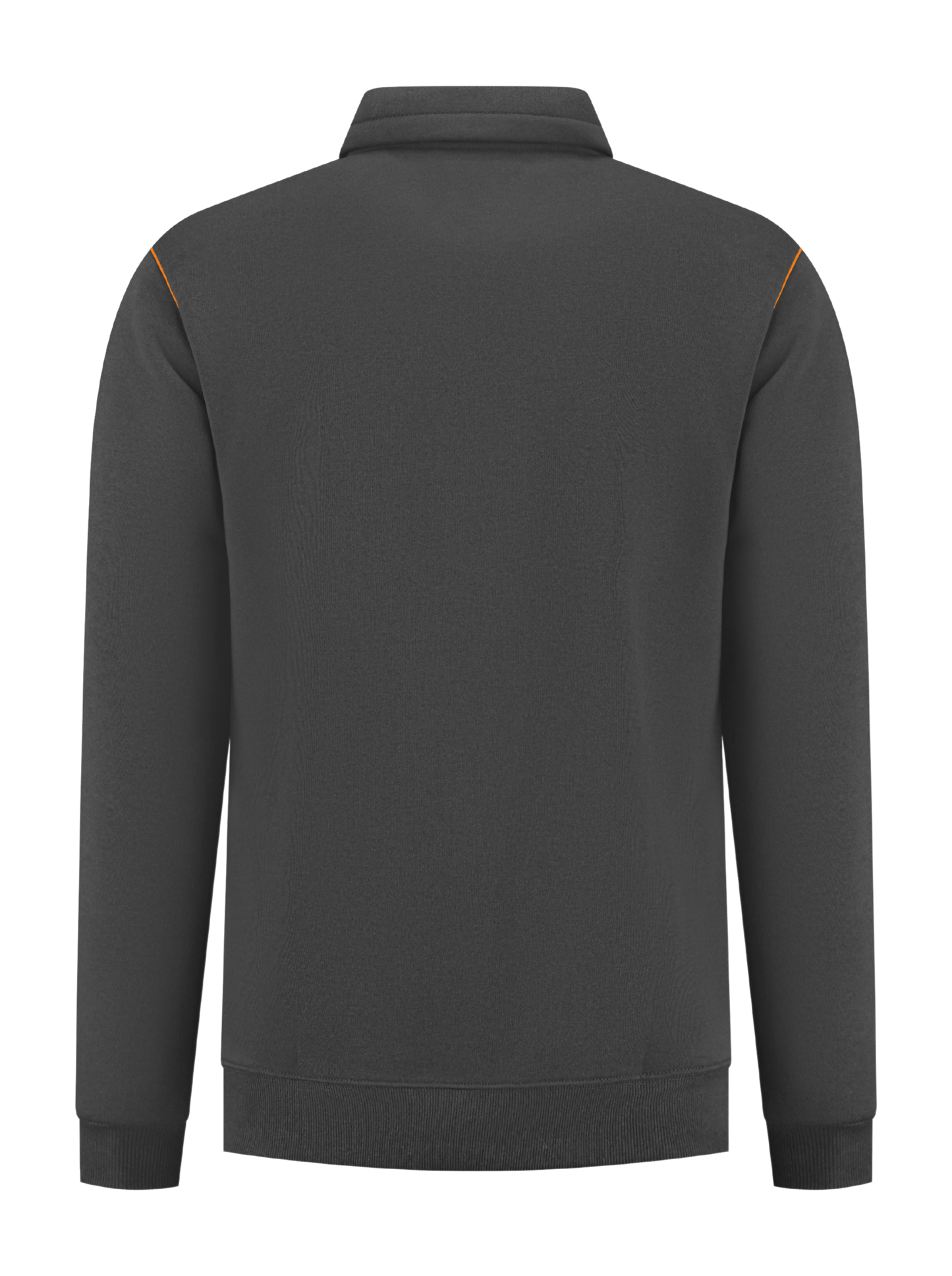 Werksweater antraciet/oranje