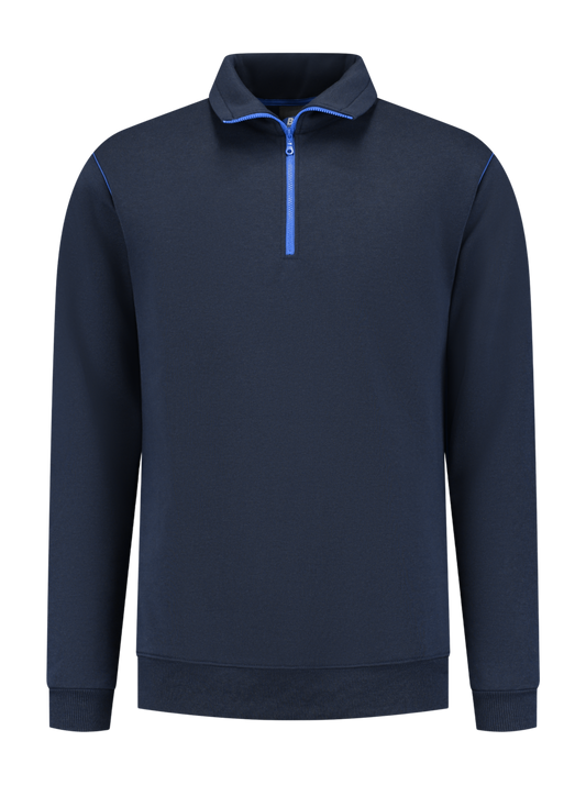 Werksweater navy/kobalt