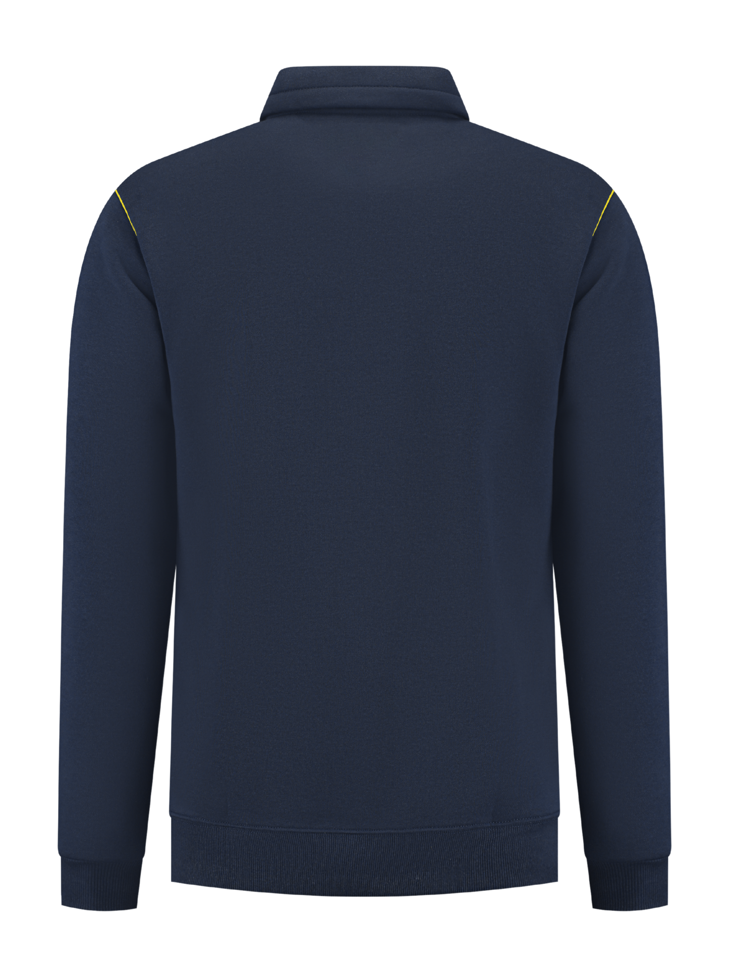 Werksweater navy/geel