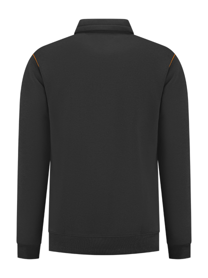 Werksweater zwart/oranje