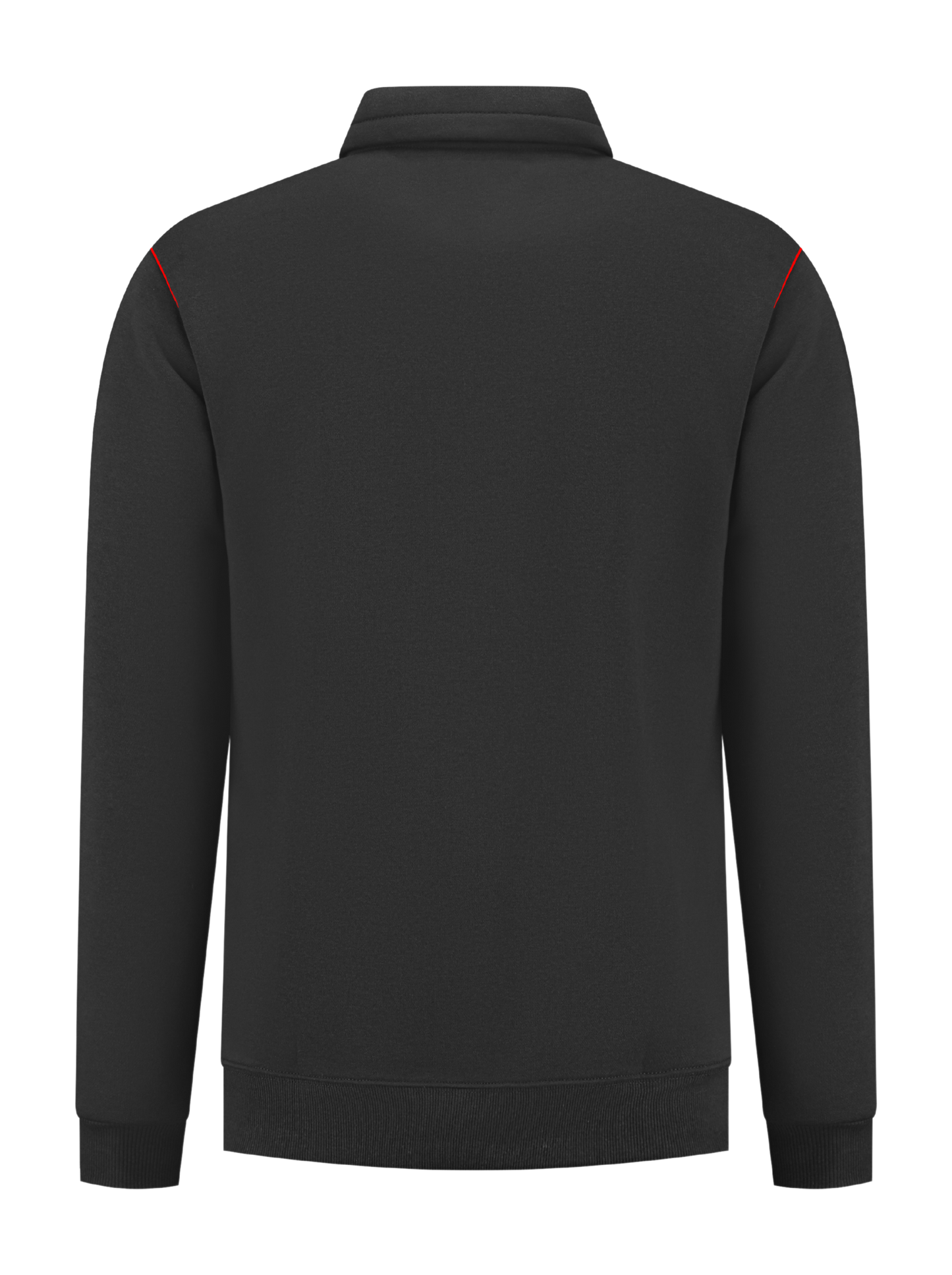 Werksweater zwart/rood