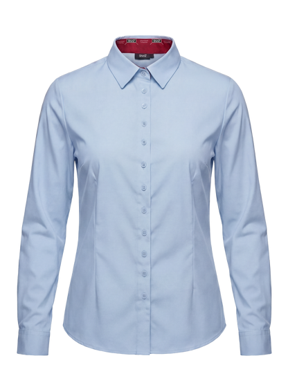 Damesblouse – lichtblauw