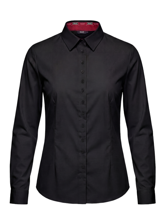Damesblouse – zwart