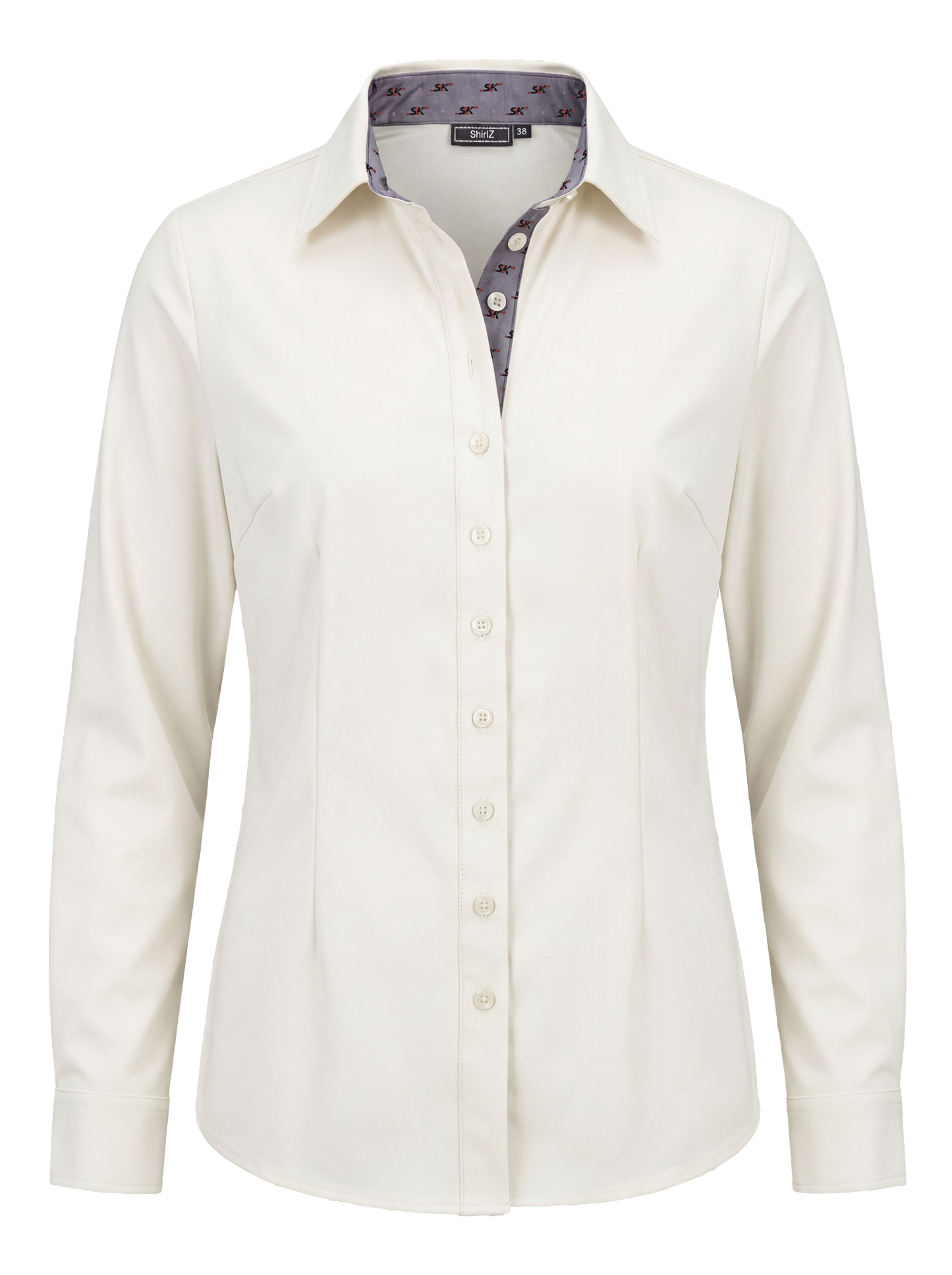 Dames travel blouse – offwhite