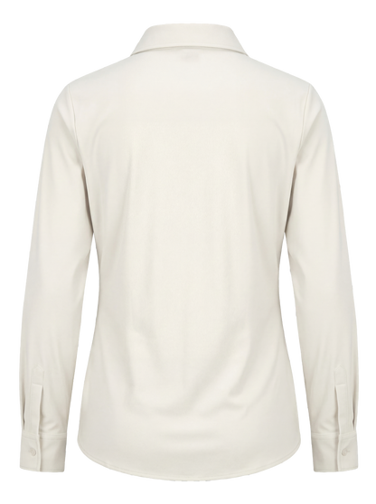 Dames travel blouse – offwhite