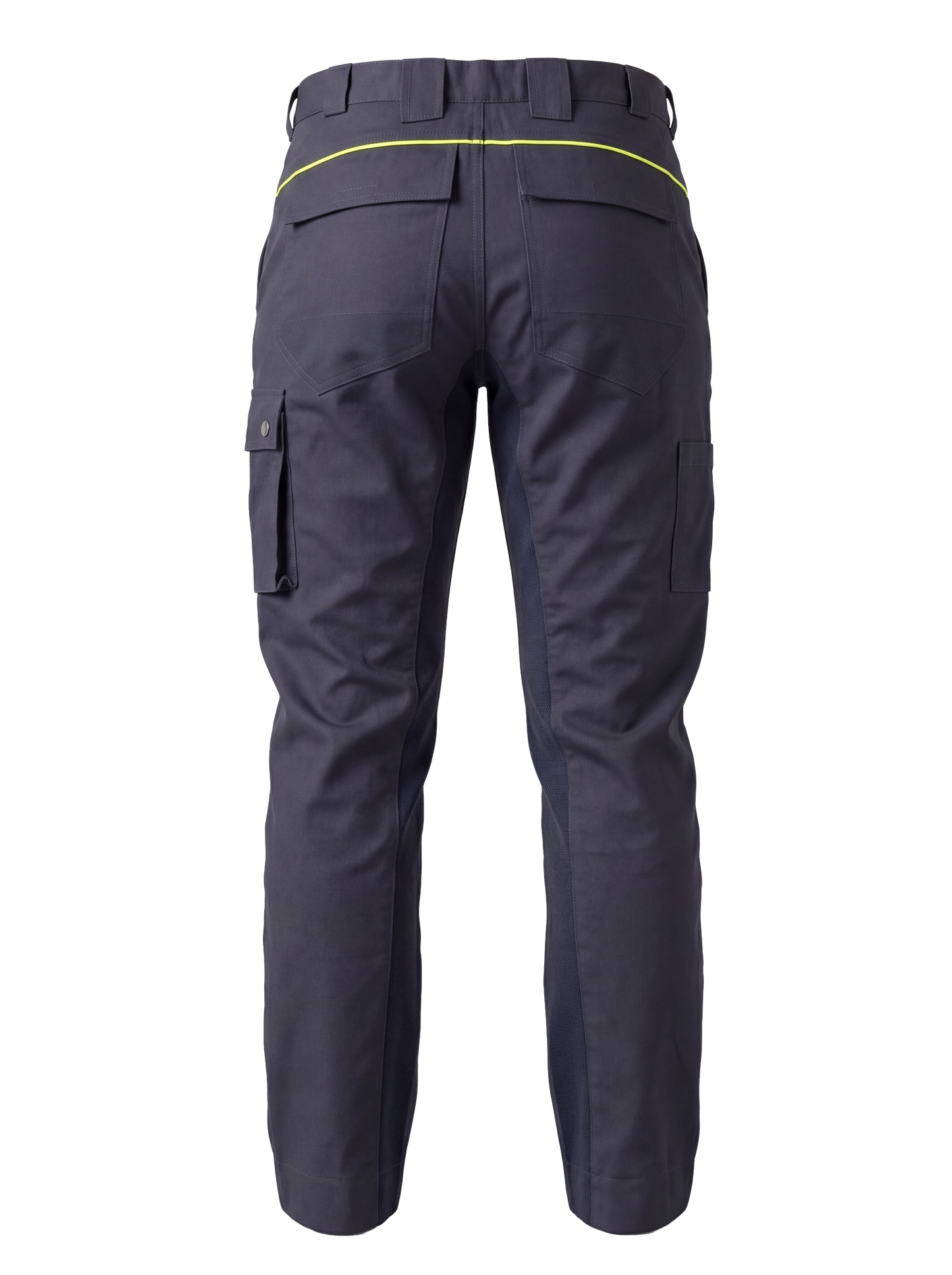 Werkbroek navy/geel