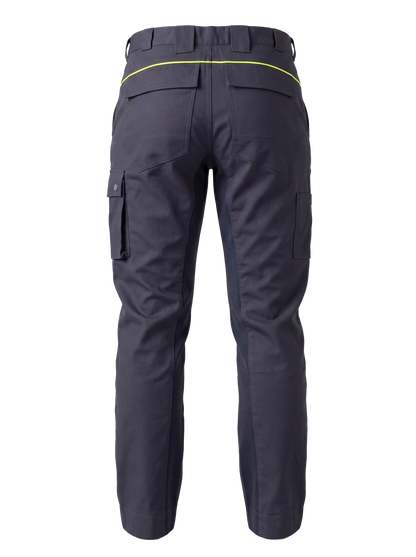 Werkbroek navy/geel