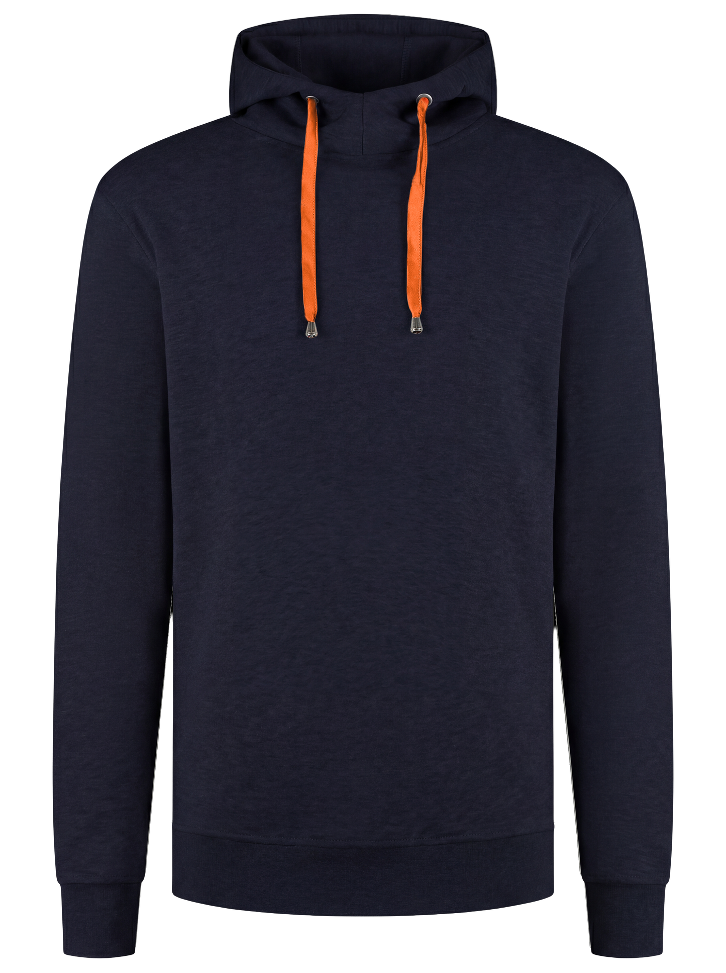 Werkhoodie navy/oranje