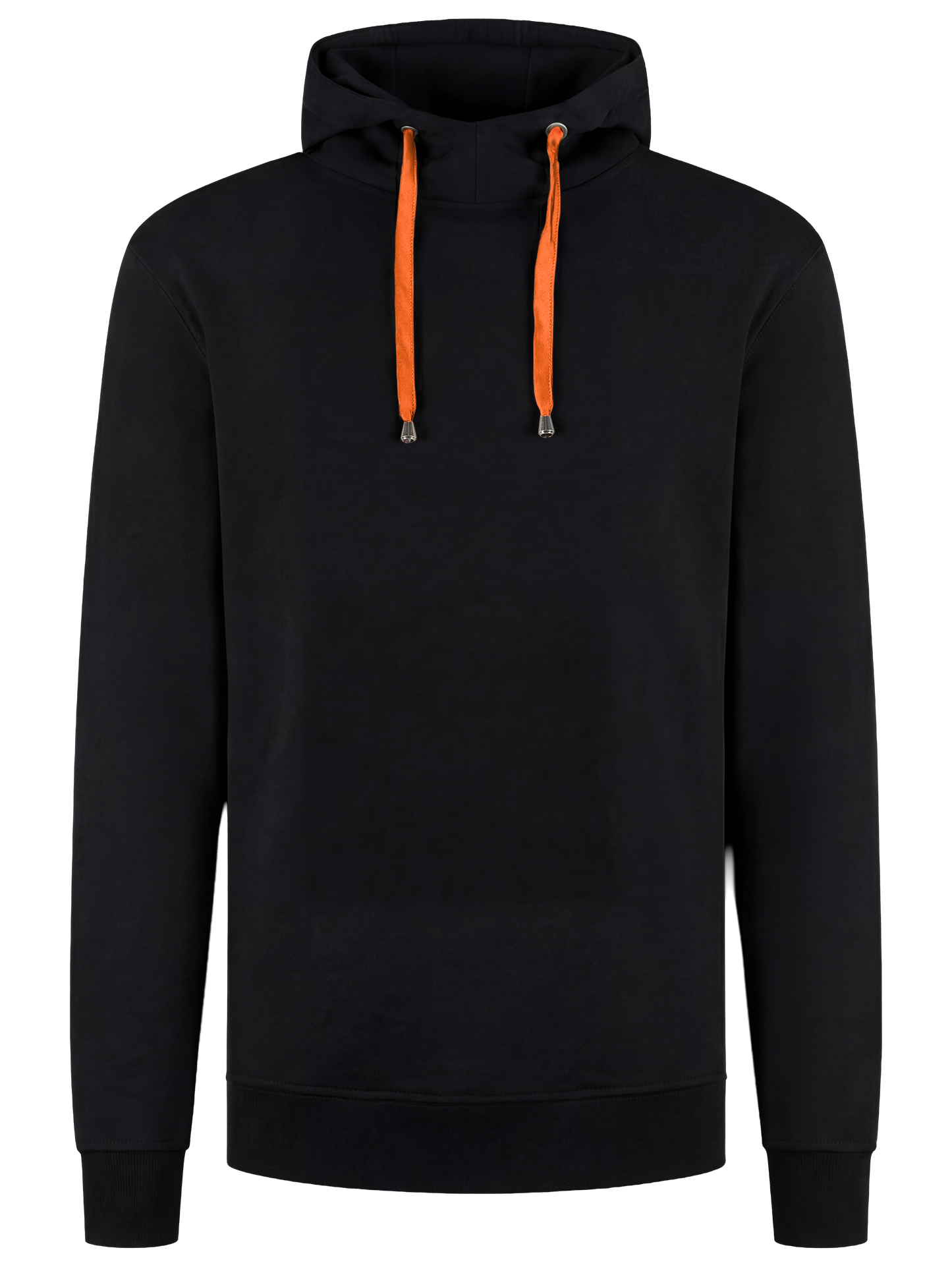 Werkhoodie zwart/oranje