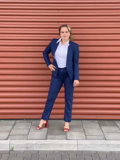 Damesblouse met logo stijlvol, duurzaam en herkenbaar