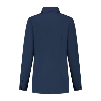 Damesblouse met logo stijlvol, duurzaam en herkenbaar