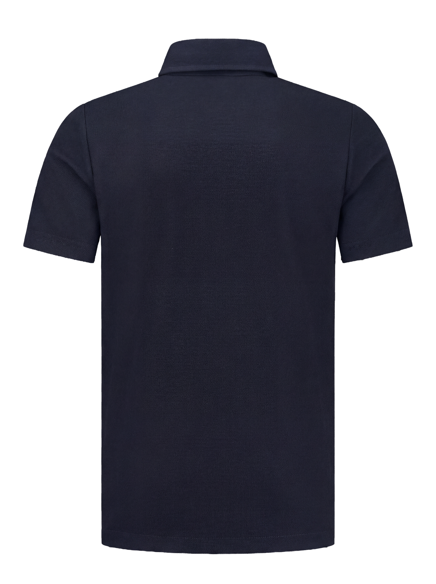 Representatieve polo met logostof -navy