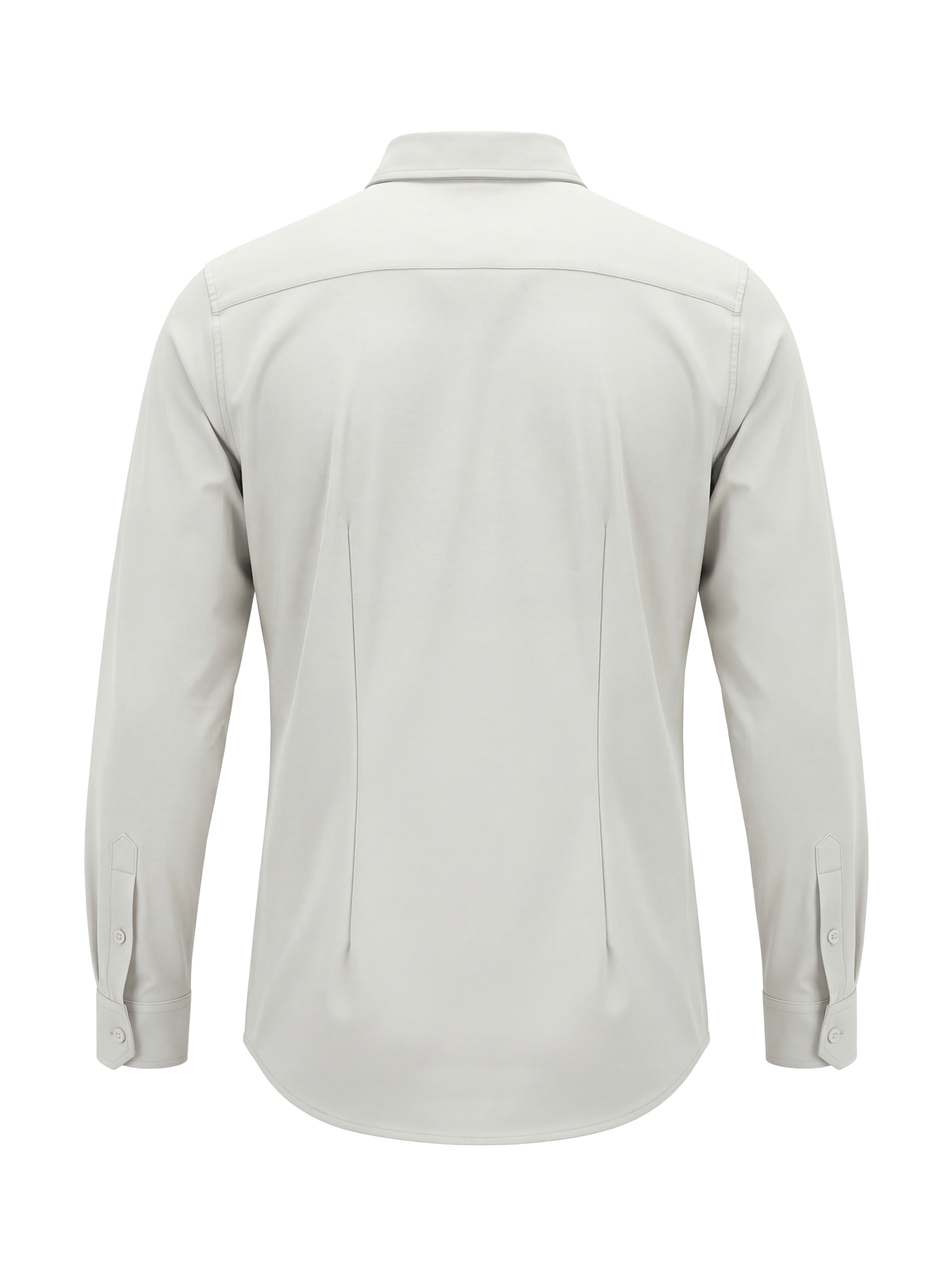 Heren travel overhemd – offwhite