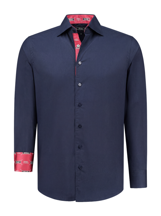Herenoverhemd – navy
