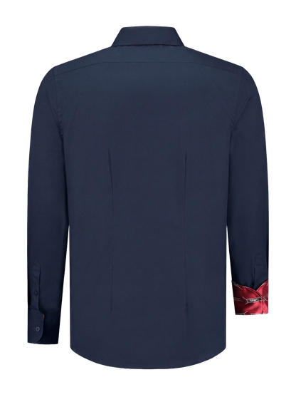 Herenoverhemd – navy