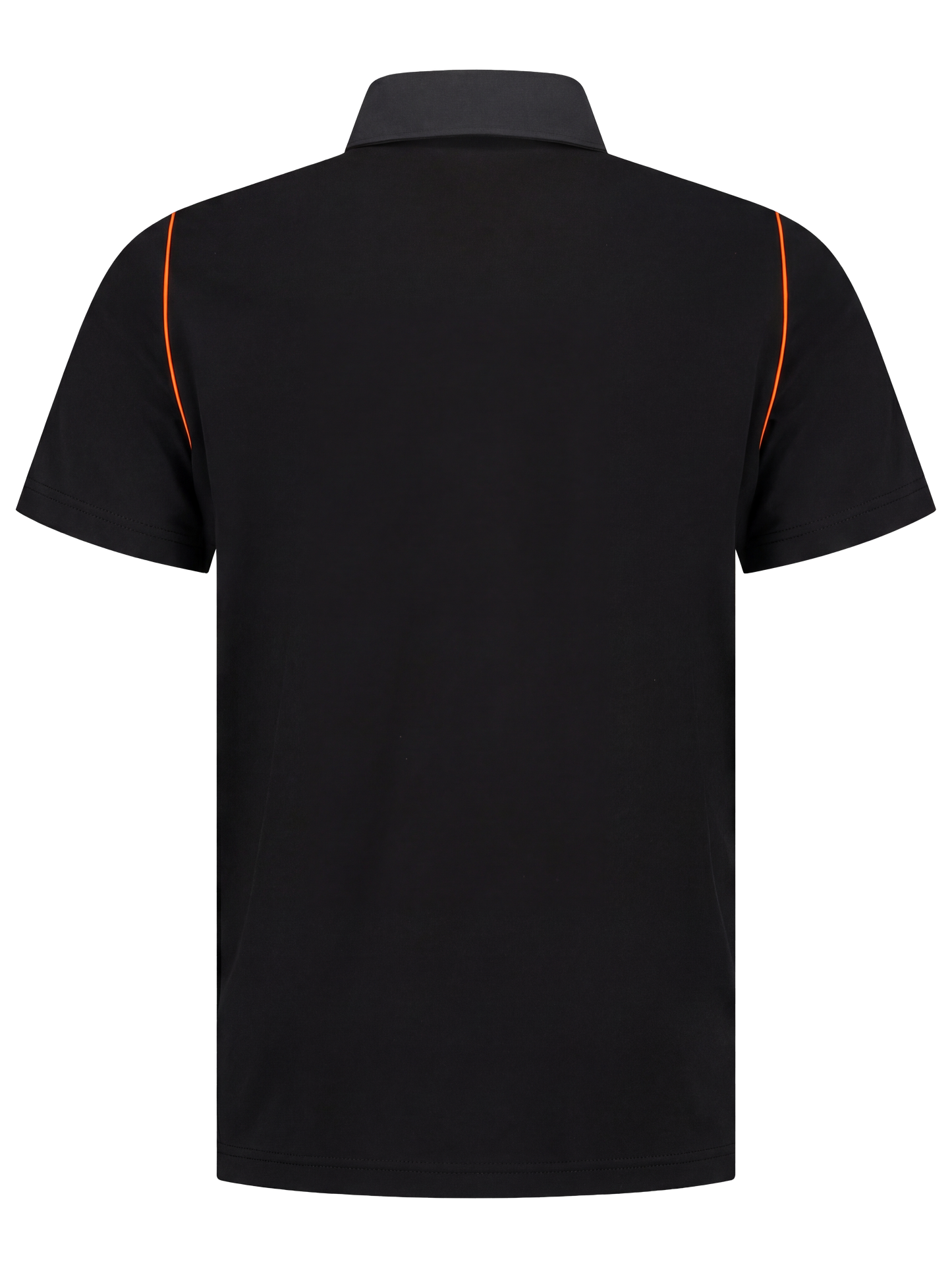 Werkpolo- zwart/oranje
