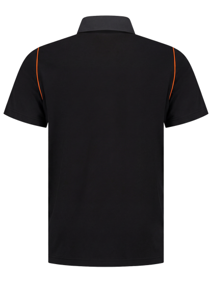 Werkpolo- zwart/oranje