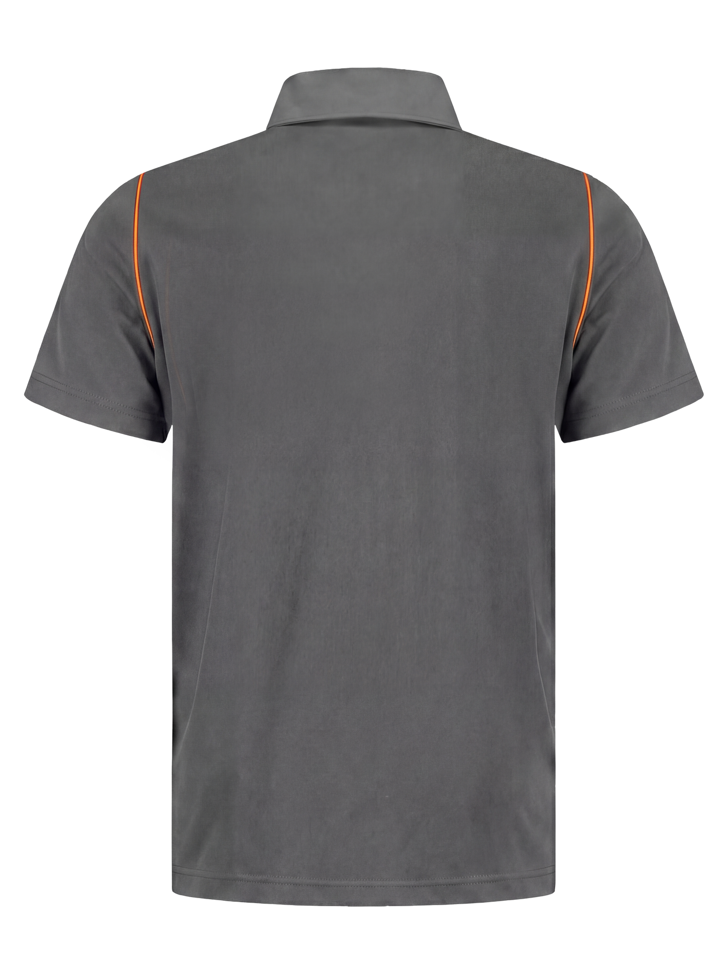 Werkpolo- antraciet/oranje
