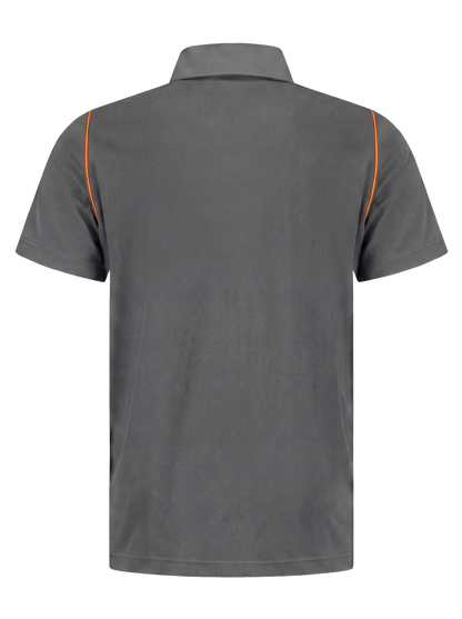 Werkpolo- antraciet/oranje