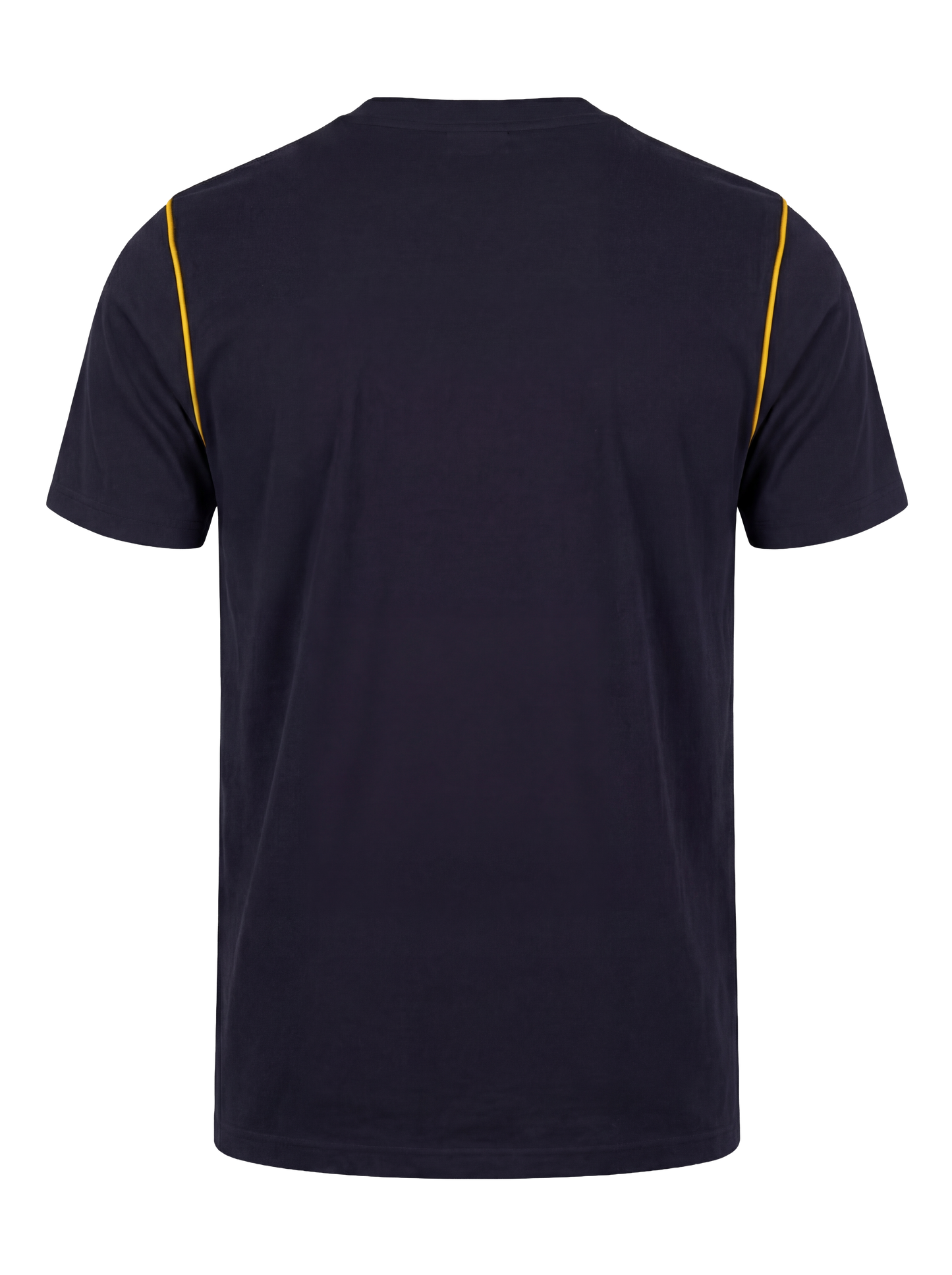 Werk T-shirt- navy/geel