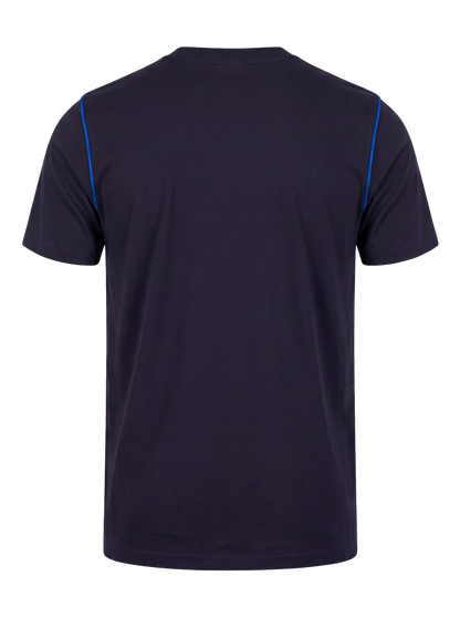 Werk T-shirt- navy/kobalt
