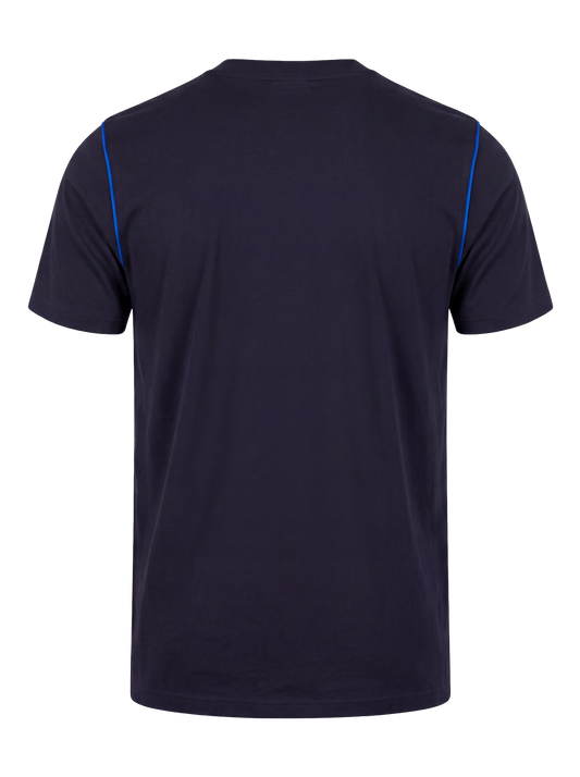 Werk T-shirt- navy/kobalt