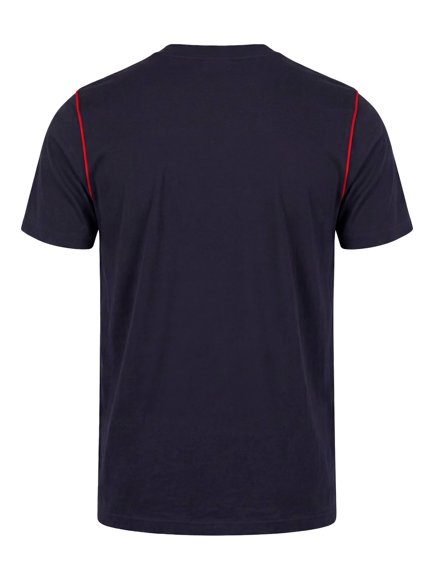 Werk T-shirt- navy/rood