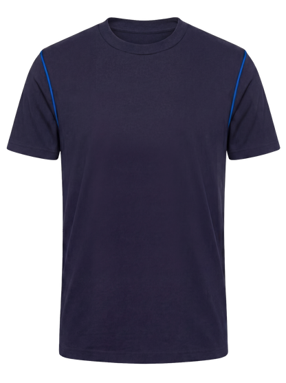 Werk T-shirt- navy/kobalt