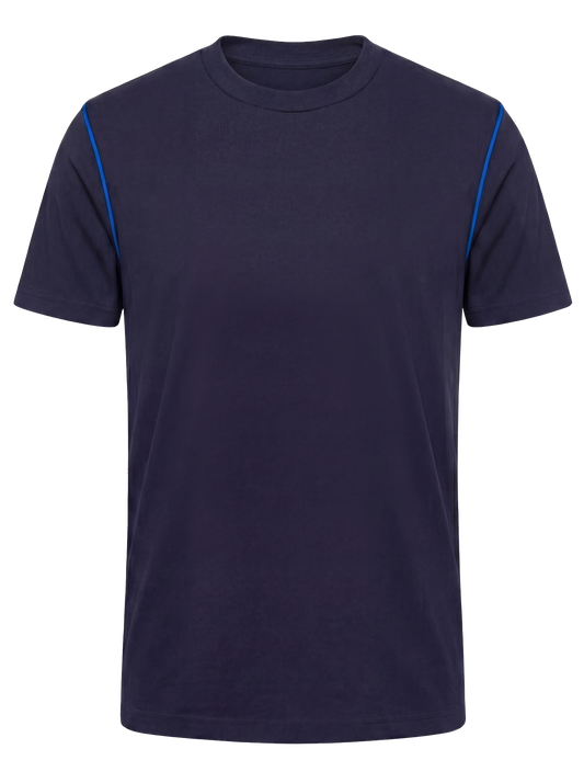 Werk T-shirt- navy/kobalt
