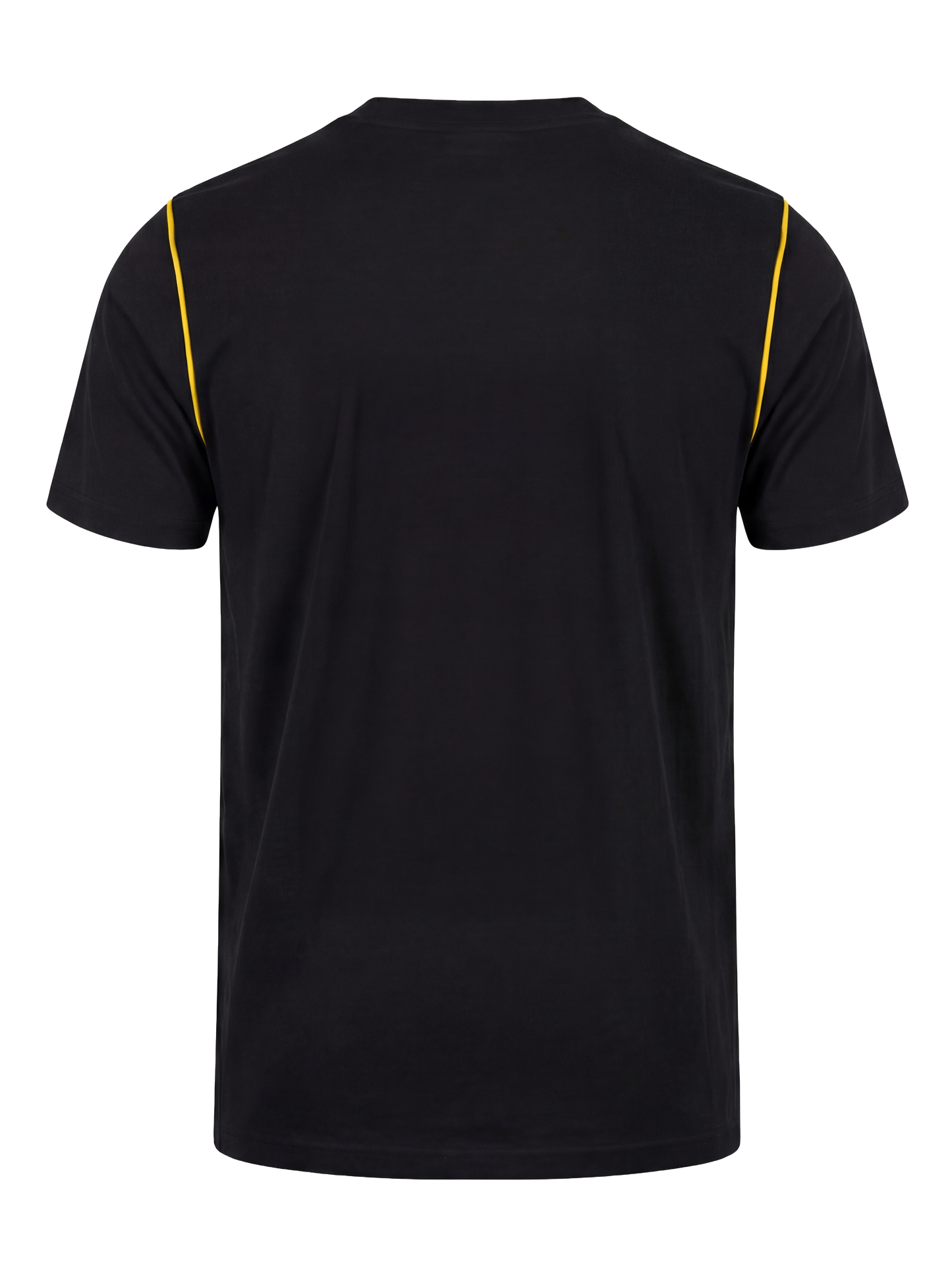 Werk T-shirt- zwart/geel