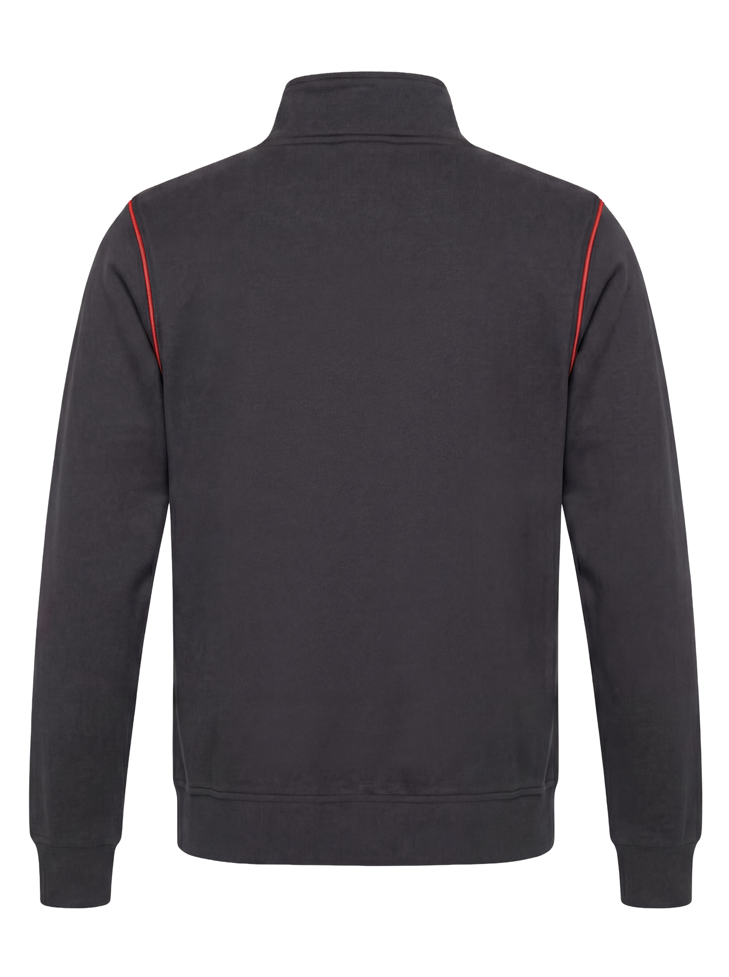 Werkvest antraciet/rood