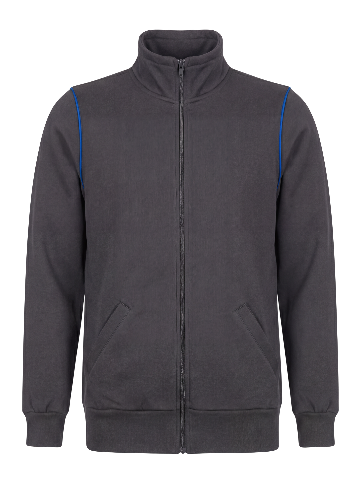 Werkvest antraciet/kobalt