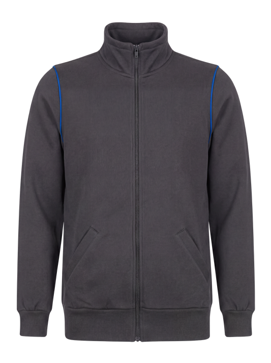 Werkvest antraciet/kobalt