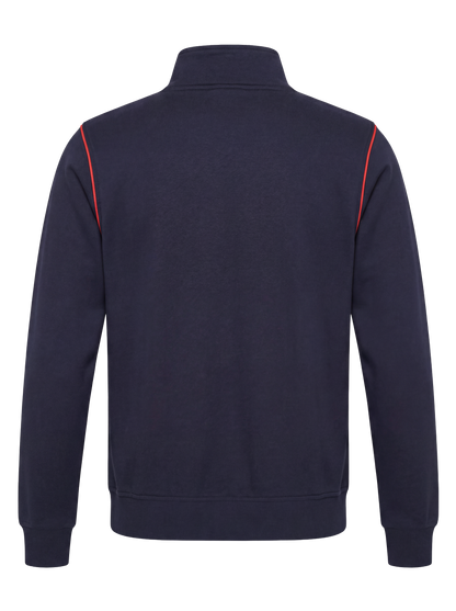 Werkvest navy/rood