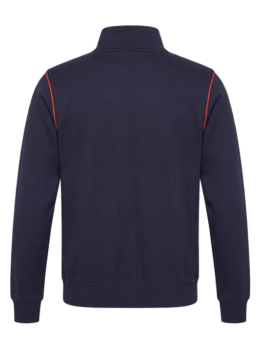 Werkvest navy/rood