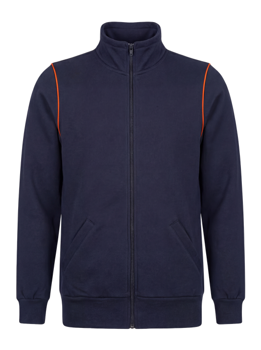 Werkvest navy/oranje