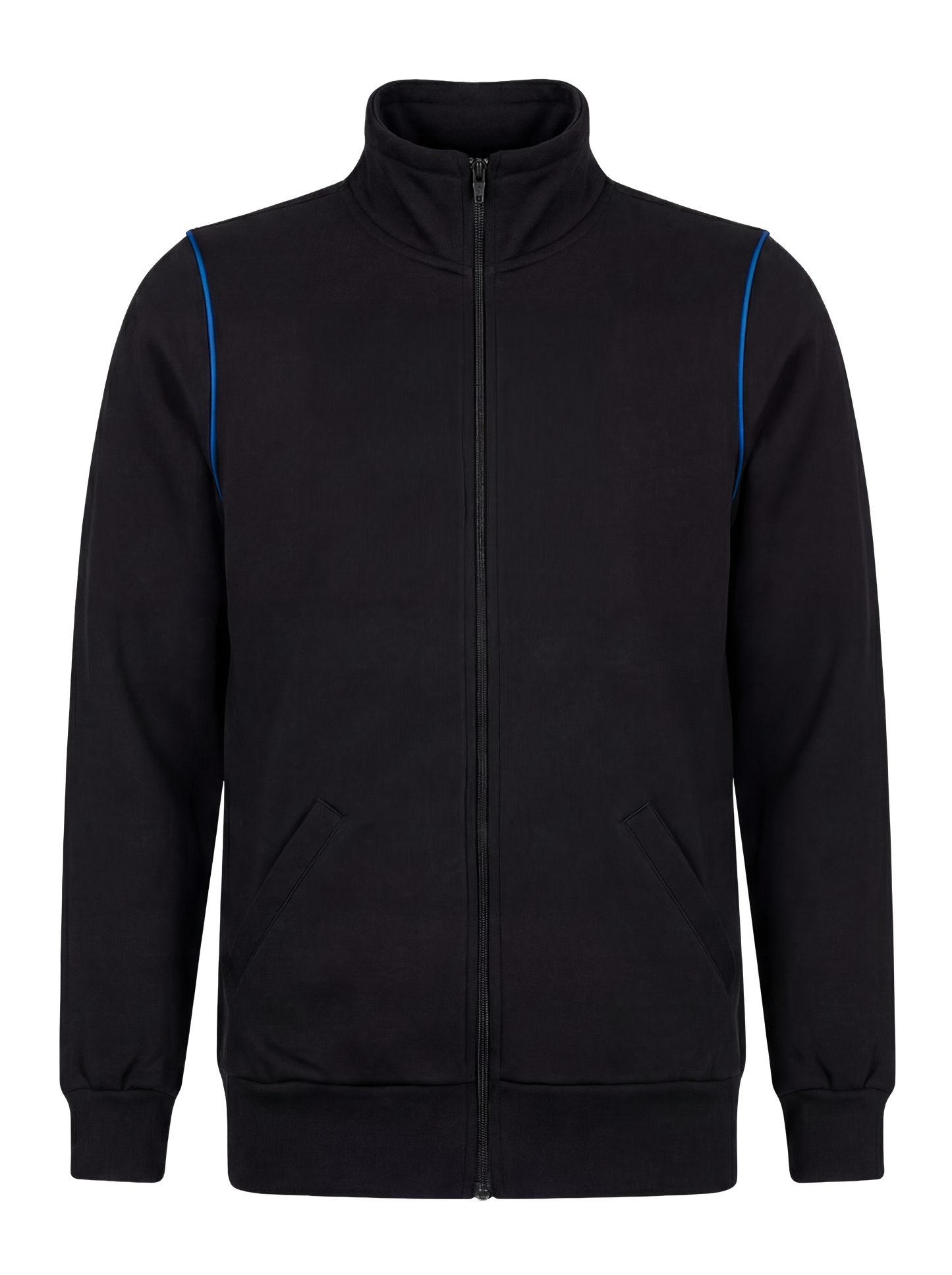Werkvest zwart/kobalt