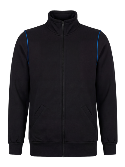 Werkvest zwart/kobalt